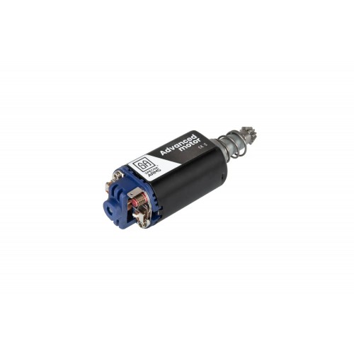 Specna Arms AR15 EDGE Advanced Motor (Long), Motors are the drivetrain of your airsoft electric gun - when you pull the trigger, your battery sends the current to your motor, which spools up and cycles the gears to fire
